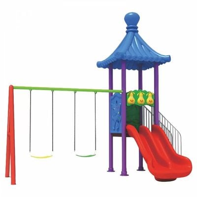 MYTS Mega yellow fellow kids   slide and swings